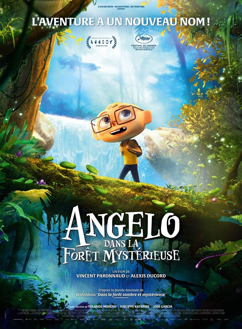 poster de Angello dans la forêt mystérieuse