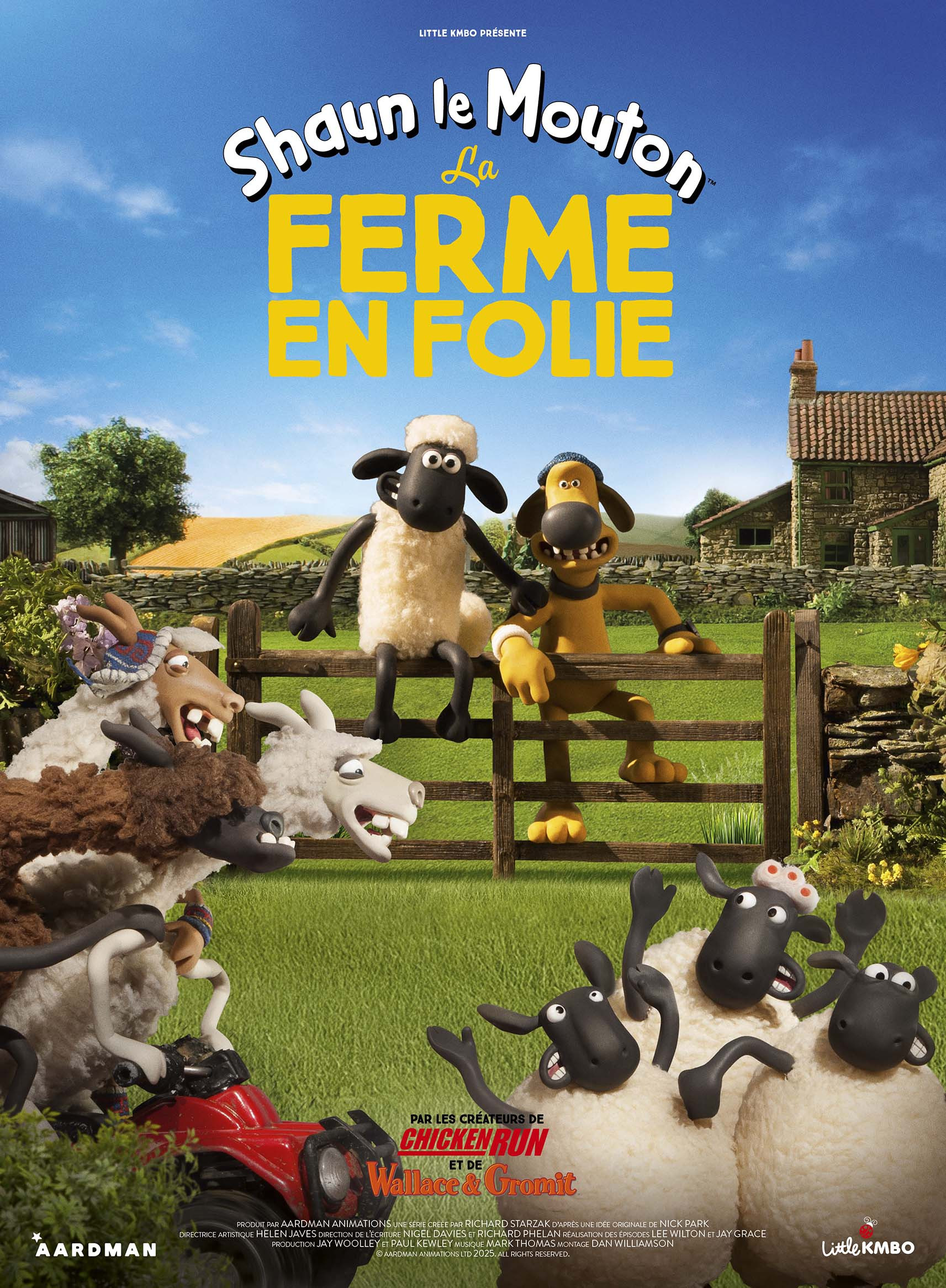 poster de Shaun le mouton : la ferme en folie